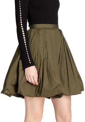 Alaia Pleated Mini Skirt