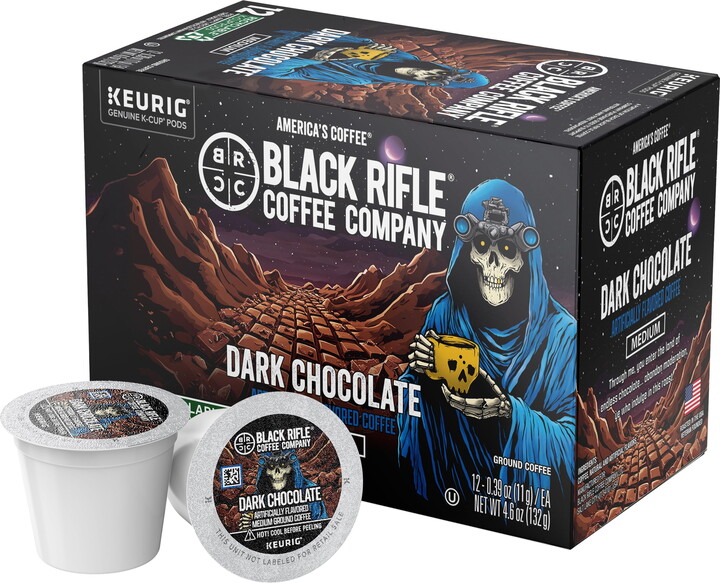 Black Rifle Coffee Company Dark Chocolate K-Cup Pods, 12 Ct