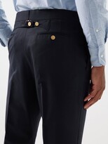 Thumbnail for your product : Thom Browne Backstrap Super 120's Wool-twill Suit Trousers
