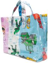 Thumbnail for your product : Comme des Garcons Shirt cartoon-print shopper bag