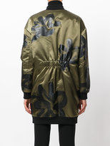 Thumbnail for your product : Moschino floral painted coat