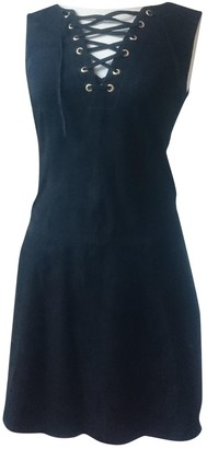 Berenice Black Leather Dress for Women