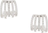 Thumbnail for your product : APM Monaco Croisette five-hoop earrings