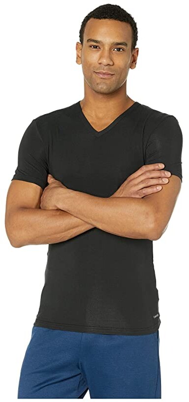 Calvin Klein Underwear Ultra Soft Modal Short Sleeve V-Neck T-Shirt -  ShopStyle