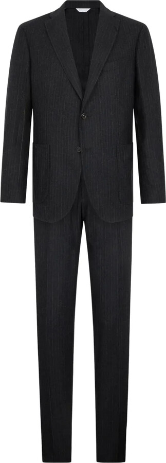 Boglioli K-Suit pinstripe pocket suit