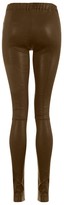Thumbnail for your product : Ellesd Light Brown Leather Leggings