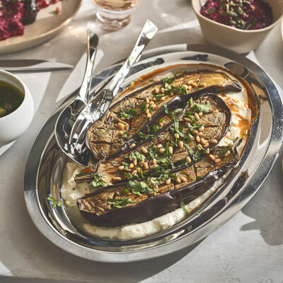 DegrenneParis XY Mirroir 2 Pc Cutlery Serving Set