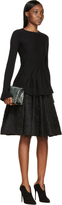 Thumbnail for your product : Giambattista Valli Black Textured Full Skirt