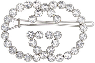 Gucci Crystal-embellished metal hair clip - ShopStyle