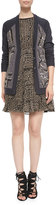Thumbnail for your product : Nanette Lepore Pleated Embroidered Dress