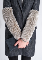 Thumbnail for your product : Amanda Wakeley Ryto Fur Sleeves
