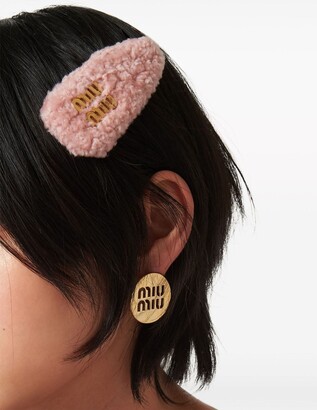 ♡miu♡ Miu Miu // Embroidered Zip Hoodie – VSP Consignment