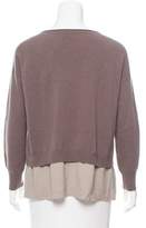 Thumbnail for your product : Fabiana Filippi Wool & Silk Sweater