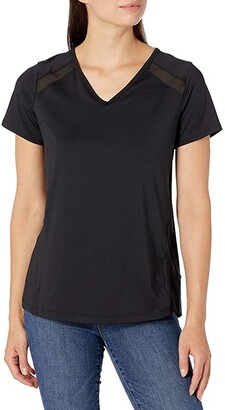 Jockey Women's Fusion Short Sleeve T-Shirt with Mesh Inserts