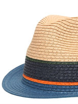 Thumbnail for your product : Paul Smith Pleated Paper Straw Panama Hat