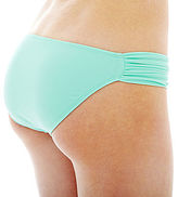 Thumbnail for your product : Six Degrees Ninety Eyelet Side-Shirred Hipster Swim Bottoms