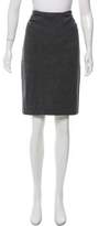 Thumbnail for your product : Diane von Furstenberg Wool Knee-Length Skirt Grey Wool Knee-Length Skirt