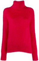 Thumbnail for your product : Gianluca Capannolo Mohair-Blend Roll Neck Jumper