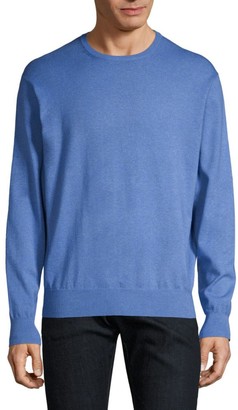 Peter Millar Cotton-Blend Crewneck Sweater