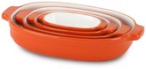 Thumbnail for your product : KitchenAid Persimmon Nesting Ceramic 4-Piece Bakeware Set