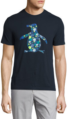 Original Penguin Penguin-Graphic Jersey T-Shirt, Blue