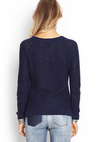 Thumbnail for your product : Forever 21 Slub Knit Sweater