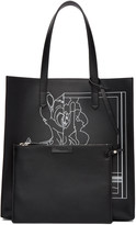 Thumbnail for your product : Givenchy Black Medium Bambi Stargate Tote
