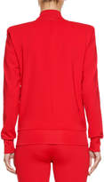 Thumbnail for your product : Unravel Boxy Zip-Front Side-Stripe Track Jacket