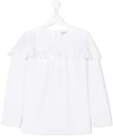 Thumbnail for your product : Douuod Kids ruffled longsleeved blouse