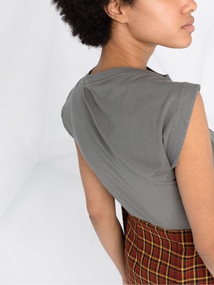 Vivienne Westwood asymmetrical sleeveless T-shirt