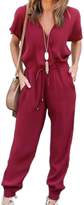 Thumbnail for your product : Lettre d'amour Women's Deep V-Neck Jumpsuits Rompers L