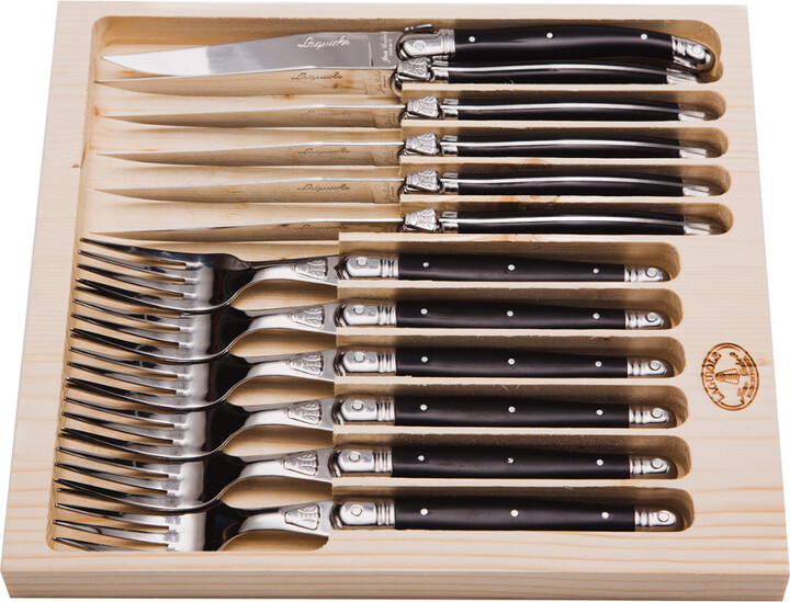 Jean Dubost Le Thiers Laguiole 12Pc Flatware Set ShopStyle