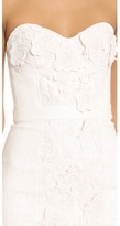 Thumbnail for your product : Marchesa Voyage Lace Flower Denim Dress