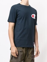 Thumbnail for your product : Champion logo patch crew neck T-shirt