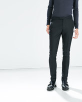 Thumbnail for your product : Zara 29489 Trousers With Adjustable Waist