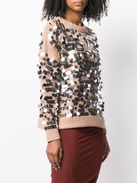Thumbnail for your product : Nude Sequin Embroidered Sweater