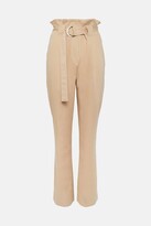 Thumbnail for your product : Karen Millen Soft Tencel Woven Belted Trouser