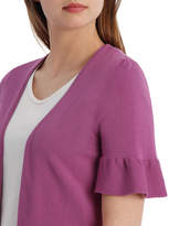 Thumbnail for your product : Elbow Frill Sleeve Cardigan