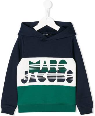 Little Marc Jacobs logo printed hoodie