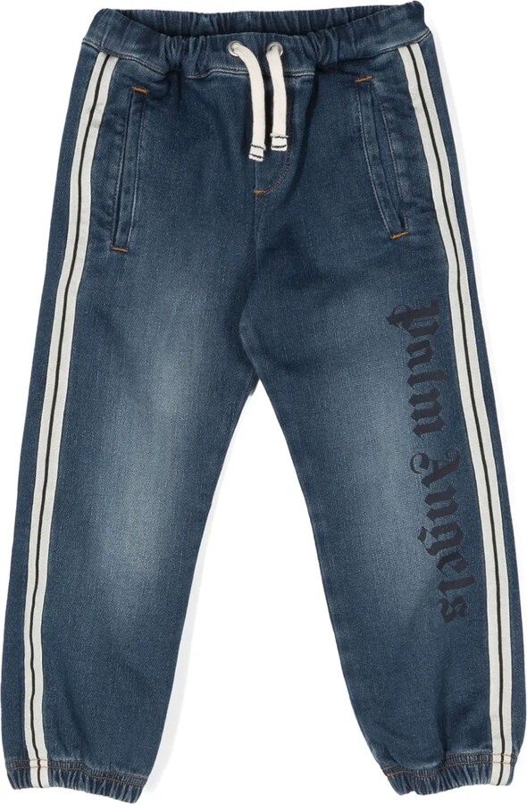 Logo-Print Jeans
