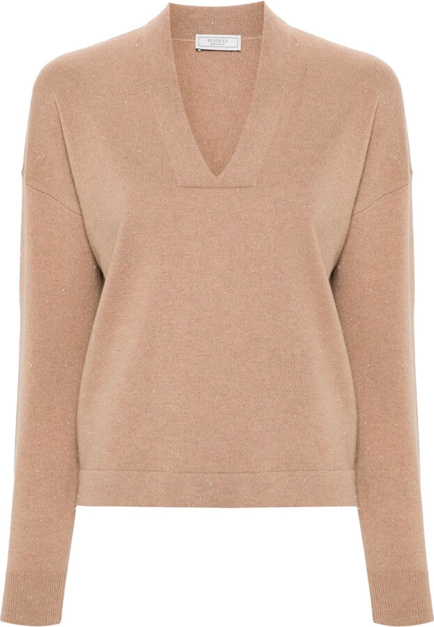 Peserico Metallic-Threading Jumper
