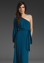 Thumbnail for your product : Indah Fahna One Shoulder Dress