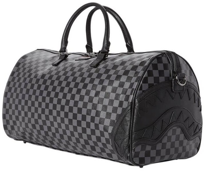 Sprayground Henny Checkered Black Duffle Bag ShopStyle