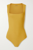 Thumbnail for your product : Alix Corbin Stretch-jersey Thong Bodysuit - Mustard