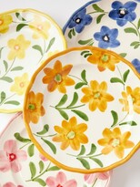 Thumbnail for your product : LES OTTOMANS Set Of Four Hand-painted Ceramic Side Plates