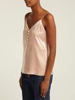 Thumbnail for your product : Hillier Bartley V Neck Silk Cami Top - Womens - Light Pink