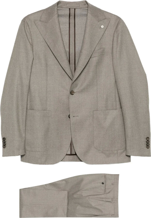 Luigi Bianchi Mantova Single-Breasted Suit