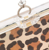 Thumbnail for your product : Charlotte Olympia Marry Me Pandora Crystal-embellished Perspex Box Clutch