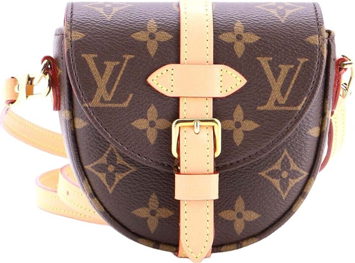 Louis Vuitton Brown Monogram Canvas Chantilly NM Micro (Authentic Pre-Loved)