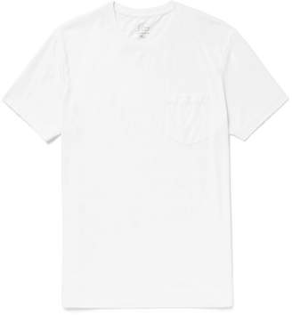 J.Crew Broken-in Cotton-jersey T-shirt - White